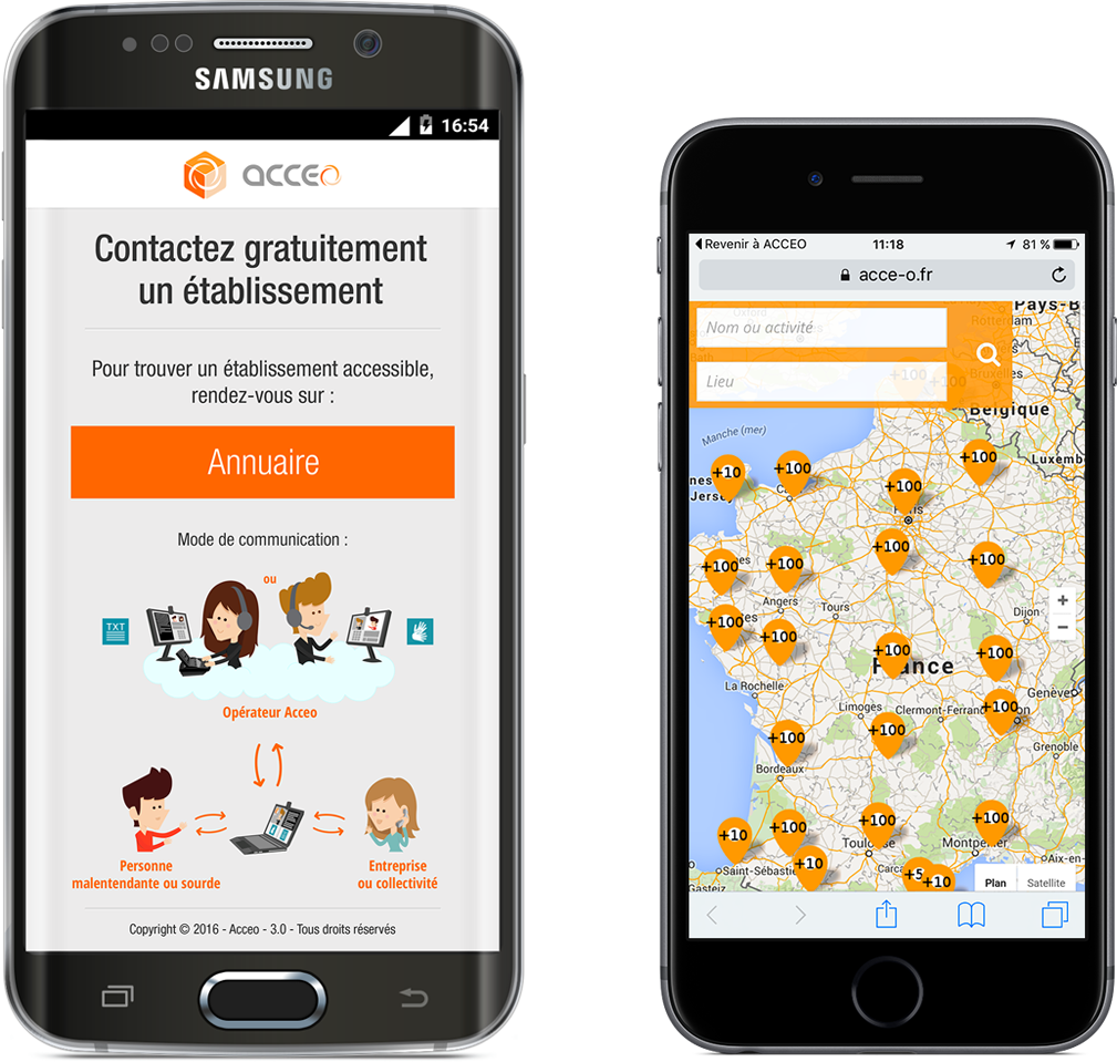 Acceo, accessibilité pour les sourds ou malentendants